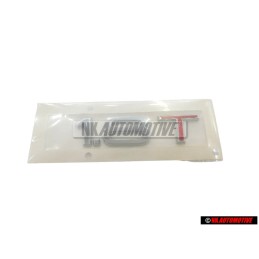 Original Audi 1.8T Rear Boot Badge Emblem Chrome Red - 8L0853743H 2ZZ