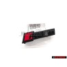 Original Audi RS6 Front Grill Badge Emblem Black Red - 4K0853736D T94