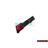 Original Audi RS7 Front Grill Badge Emblem Black Red - 4K8853736C T94
