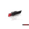 Original Audi RSQ8 Front Grill Badge Emblem Black Red - 4M8853736A T94
