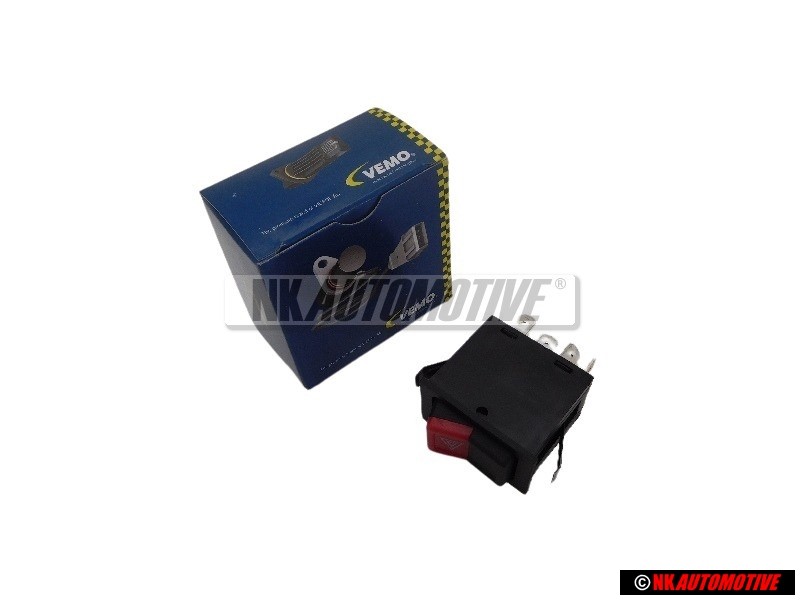 VEMO Warning Hazard Emergency Switch Lhd - V10-73-0122