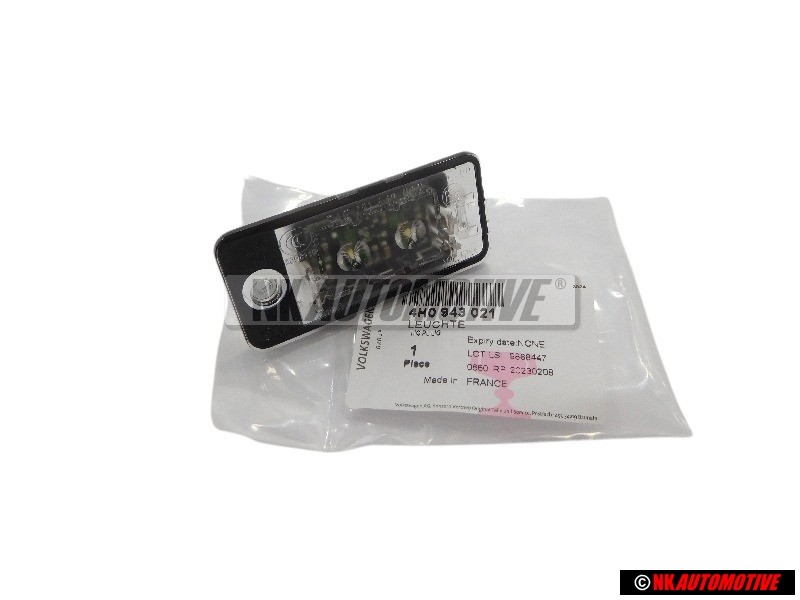 Original Audi Led Licence Plate Light - 4H0943021