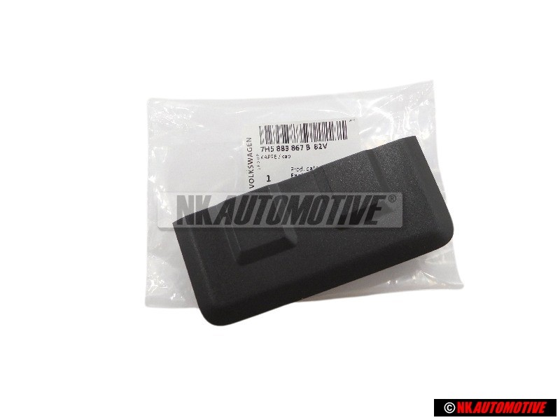 Original VW Cover Cap Titan Black - 7H5883867B 82V
