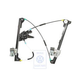 Original VW Window Regulator Without Motor - 1E0837461
