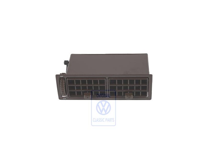 Original VW Air Vent Saddle Brown/White - 161820703A FB5