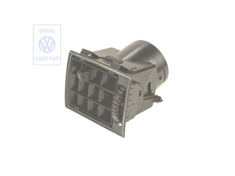 Original VW Air Vent Saddle Brown/Chrom - 171819701Q GG1