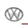 Original VW Front Grill Badge Emblem Chrome - 1J0853601 FDY