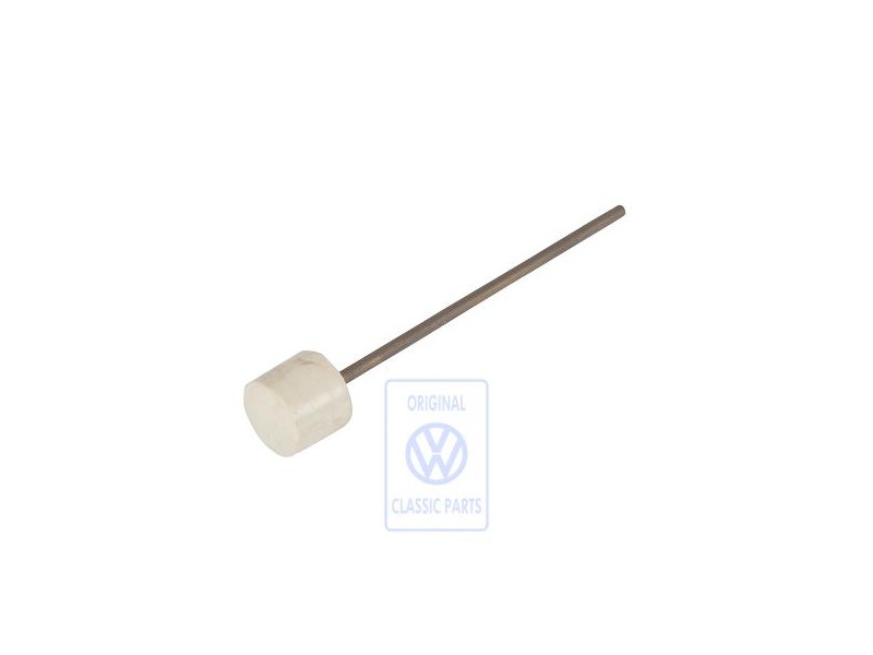 Original VW Knob Silver Beige - 113955549 466