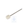 Original VW Knob Silver Beige - 113955549 466