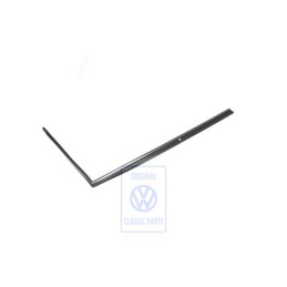 Original VW Window Guide Satin Black/Chrom - 323837439M HU1