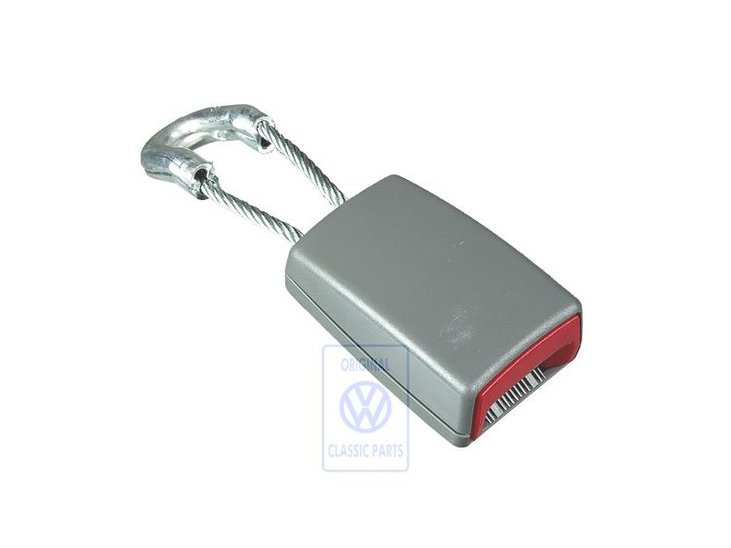 Original VW Belt Latch Artgrey/Fire Red - 7H5857739E PNR