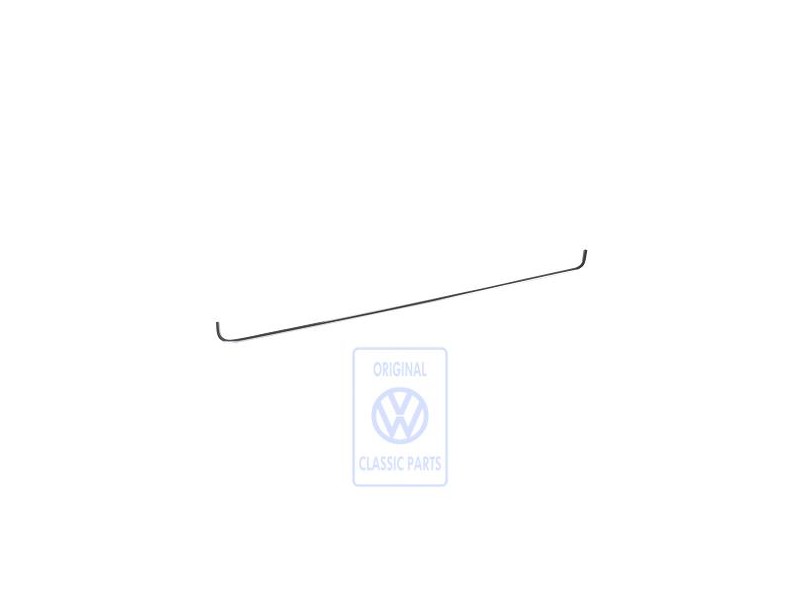 Original VW Trim Frame, Half For Door Window - 173853763