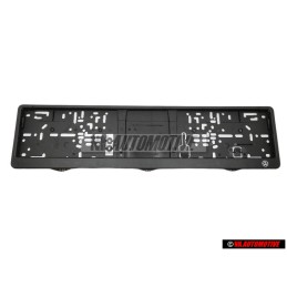 Original VW License Plate Holder Frame Suround - 000071801BC