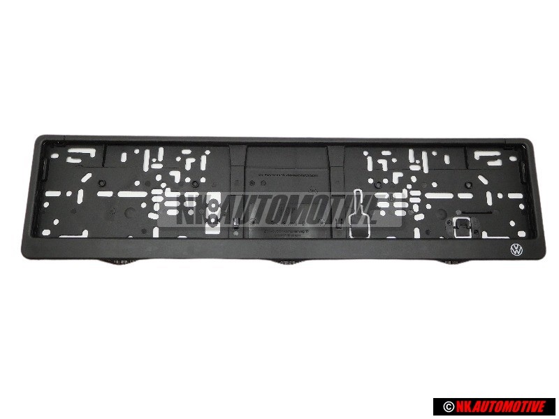 Original VW License Plate Holder Frame Suround - 000071801BC
