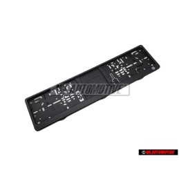 Original VW License Plate Holder Frame Suround - 000071801BC
