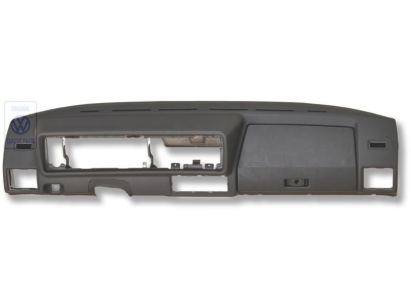 Original VW Dash Panel, Padded Satin Black - 171857003D 8BM