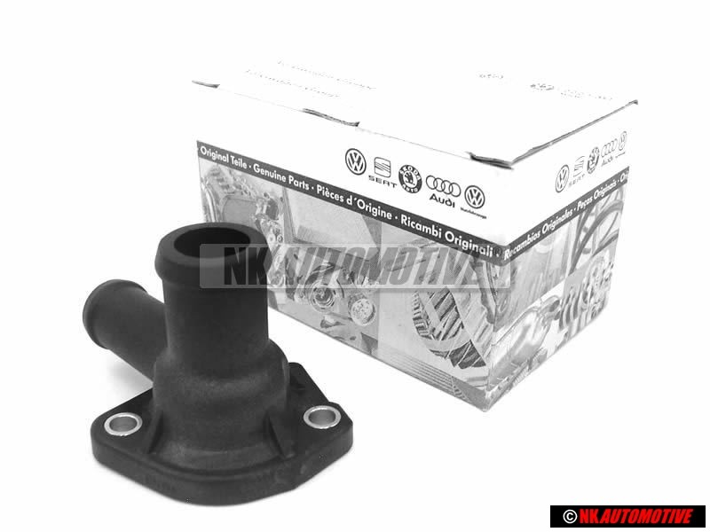 Original VW 1.8 2.0 Coolant Flange with Sealing Ring - 026121144F