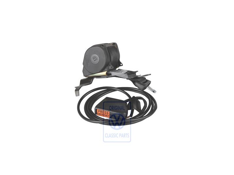Original VW Two-Point Safety Belt With Belt Latch - 171880691F