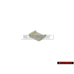 Original VW Seat Runner Outer Guide Piece Clip Natural Color - 191881213 909