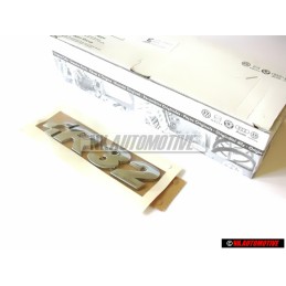 Original VW Golf R32 Rear Hatch Trunk Boot Badge Emblem Chrome - 1J0853675Q 739