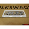 Original VW Golf R32 Rear Hatch Trunk Boot Badge Emblem Chrome - 1J0853675Q 739