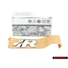 Original VW R Rear Boot Badge Badge - 1J0853675AN739
