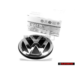 Original VW Rear Hatch Trunk Boot Badge Emblem Chrome - 1J6853630B ULM