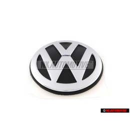 Original VW Rear Hatch Trunk Boot Badge Emblem Chrome - 1J6853630B ULM