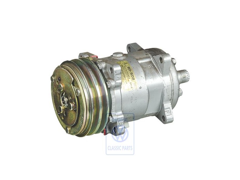 Original VW A/C Compressor With Electro-Magnetic Coupling - 171820803A