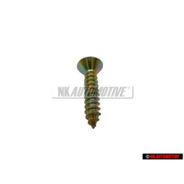 Original VW Oval Head CSK. Self Tapp Screw 4.8x22 - N 0141063