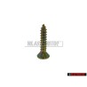 Original VW Oval Head CSK. Self Tapp Screw 4.8x22 - N 0141063