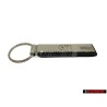 Original VW Metal Silver GTI KeyTag Keychain Keyring Keyfob - 000087010F YPN