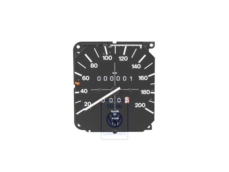 Original VW Speedometer With Kilometre Trip Recorder - 161957031BA