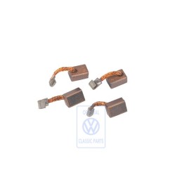 Original VW 1 Set: Carbon Brushes - 049911215A