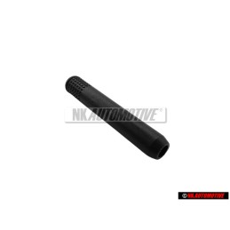 Original VW Knob For Locking Rod Satin Black - 6N0837187A 01C