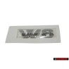 Original VW Passat W8 Rear Boot Badge Emblem Chrome - 3B0853675R 739