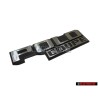 Original VW POLO COUPE Rear Boot Badge Emblem Black/Chrome - 871853687 GX2