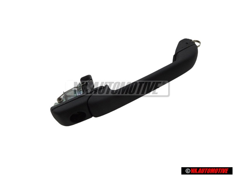 Original VW Door Handle, Exterior Satin Black - 1H0837207B 3FZ