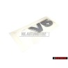 Original VW V5 Rear Trunk Boot Badge Emblem Chrome - 1J0853675D 739