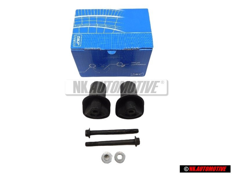 2x SKF Rear Axle Beam Bonded Rubber Bush - VKDS 451017 T