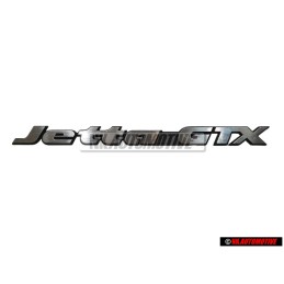 Original VW JETTA GTX Rear Trunk Boot Badge Emblem - 165853687N