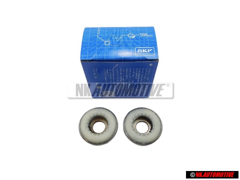 2x SKF Front Axle Suspension Strut Support Mounting Bearing - VKD 35110 T