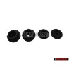 2x SKF KIT Rear Axle Top Strut Mounting Upper Lower - VKDA 40101 T