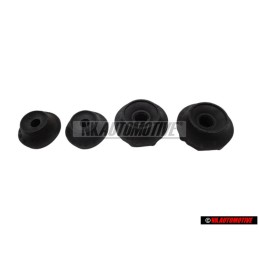 2x SKF KIT Rear Axle Top Strut Mounting Upper Lower - VKDA 40101 T