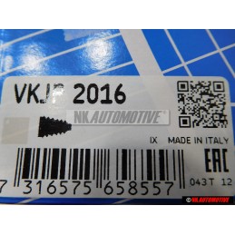 SKF Front Axle Steering Bellow - VKJP 2016