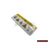 Original VW Warning Sticker - 701010002AA