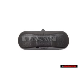 Original VW Spray Nozzle, Heated Satin Black - 5G0955986 9B9