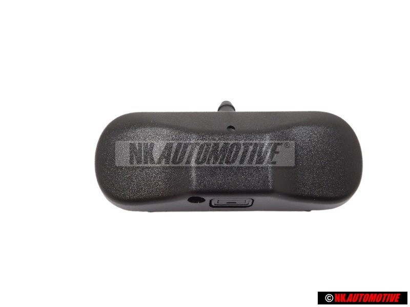 Original VW Spray Nozzle, Heated Satin Black - 5G0955986 9B9