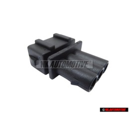Original VW 3 Pin Flat Connector Housing - 357972763