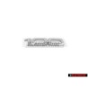 Original Audi 100 Rear Boot Badge Emblem Chrome - 4A9853741 2ZZ